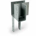 Simpson Strong-Tie L-Shape End Column Cap for 6x Beams, 6x Post w/ SDS Screws, Skewed ECCLLQ666SDS